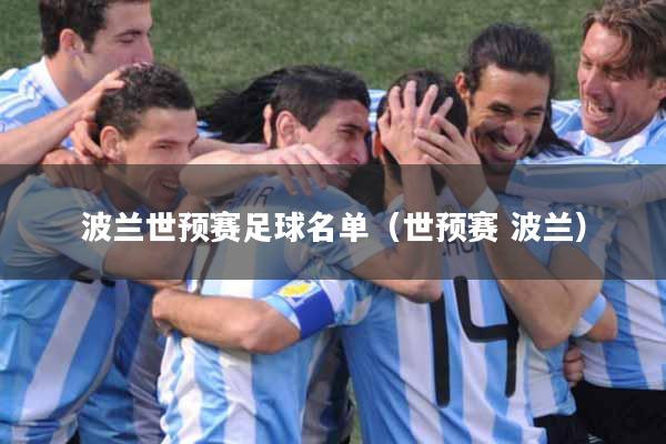 波兰世预赛足球名单（世预赛 波兰）