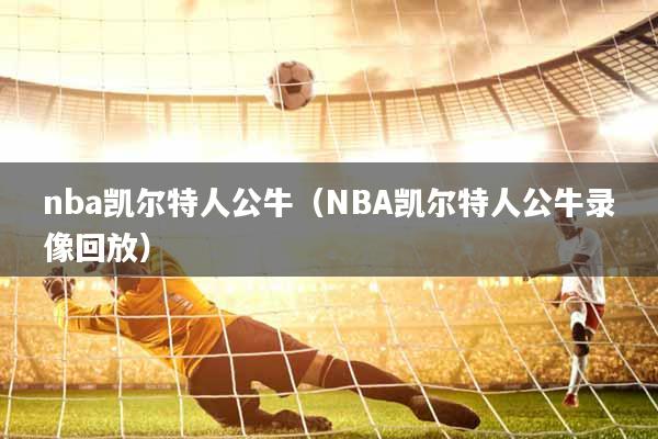 nba凯尔特人公牛（NBA凯尔特人公牛录像回放）